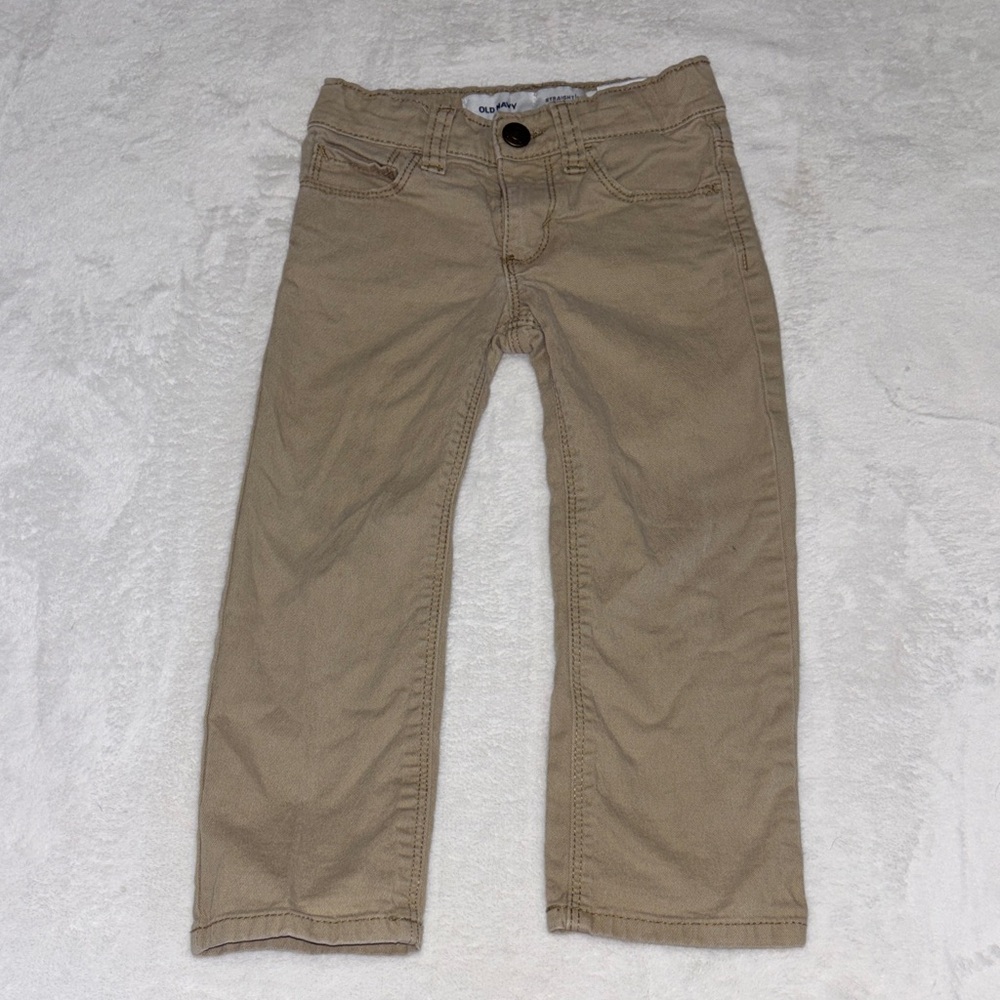 Old navy Children's Khaki Cotton Pants - Neutral Tan